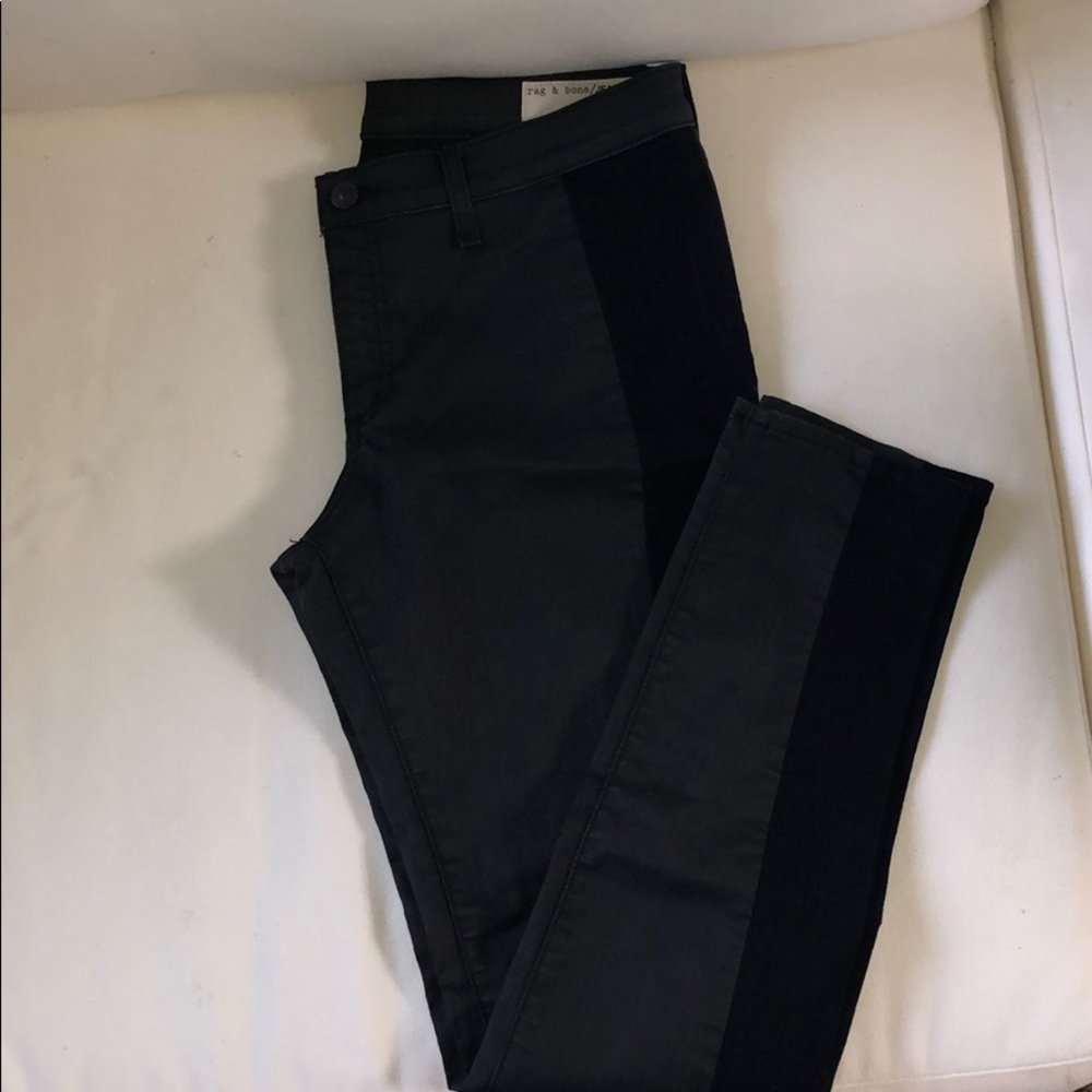 rag & bone high rise skinny jeans